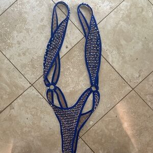 Candyland Criss Cross Crystal Bodysuit